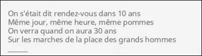 Musique : Dans la chanson "Place des grands hommes" de Patrick Bruel, qui voulait explorer le subconscient ?