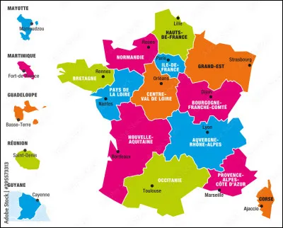 À quelle région appartient la ville d'Angers ?