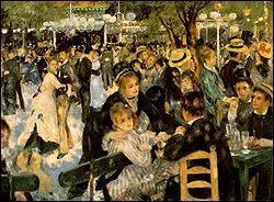 Quel peintre ayant ralis 'Bal du moulin de la Galette' a peint pendant 60 ans environ 6 000 tableaux ?