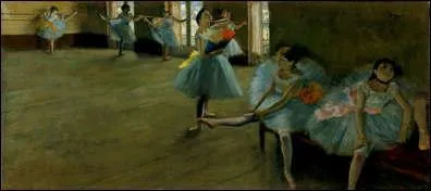Quel peintre ayant ralis 'La leon de danse' tait atteint d'une maladie des yeux ?