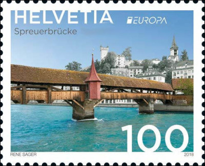 Suisse > Non, ceci n'est pas un distributeur de billets ni de chocolats ! Ce pont, appelé aussi « Pont de la Danse des Morts », date de 1408 : dans quelle ville se trouve-t-il ?