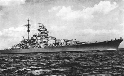 Quel est le nom de ce célèbre cuirassé allemand de 1939 sabordé en 1941, celui d'un des architectes de l'unification allemande ?