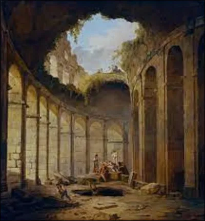 À quel préromantique doit-on ce tableau intitulé ''Le Colisée'', peint en 1790 ?
