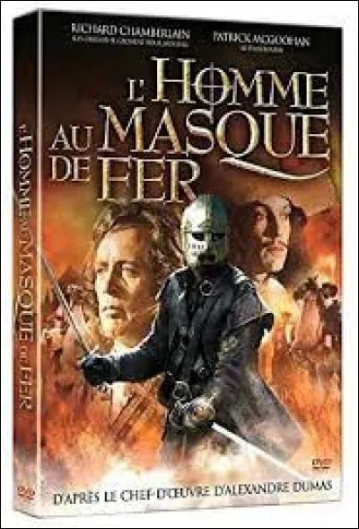 Quel acteur voit-on dans le film "l'Homme au masque de fer" ?