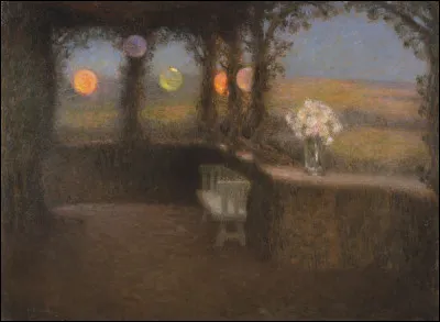 Qui a immortalisé "La Tonnelle à Gerberoy" ?