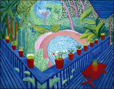 À qui doit-on ces "Pots rouges dans le jardin" ?