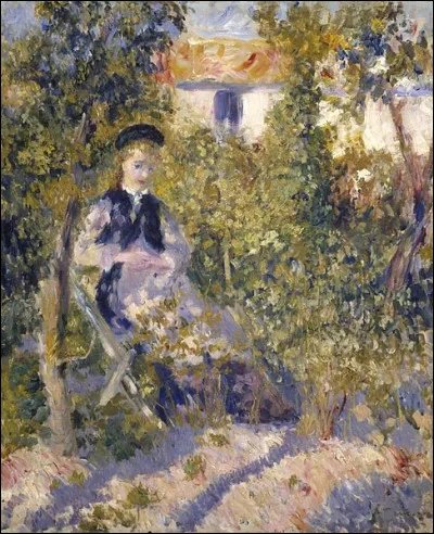 Qui a fait le portrait de "Nini au jardin" ?