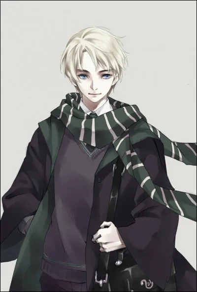 Où le personnage principal rencontre-t-il Draco Malfoy ?
