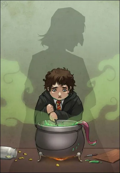 Combien de points reçoit Neville pour avoir essayé de retenir les trois amis ?