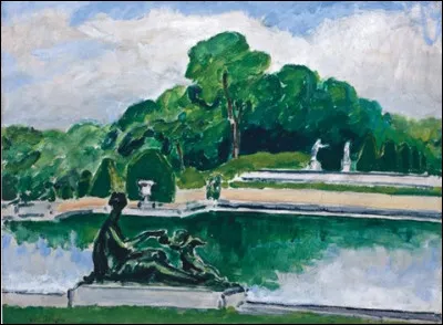 Qui est le peintre du "Jardin de Versailles" ?