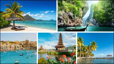 Choisis un endroit paradisiaque.