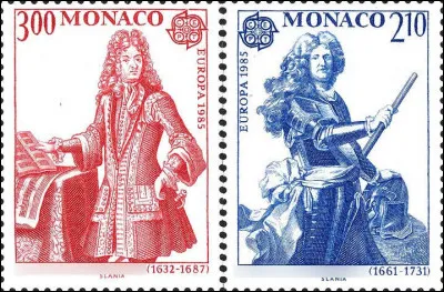 Monaco > Petite devinette : Vous avez là un prince (Antoine 1er) et un musicien célèbre (Jean-Baptiste Lully) : lequel est qui ?