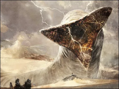Dans quelle série de livres apparaît le ver des sables dArrakis ?