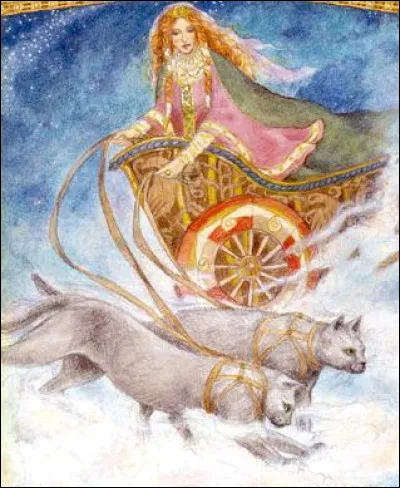 De quel dieu la déesse Freyja est-elle la sur jumelle ?