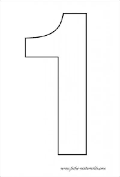 Comment dit-on 1 en allemand ?