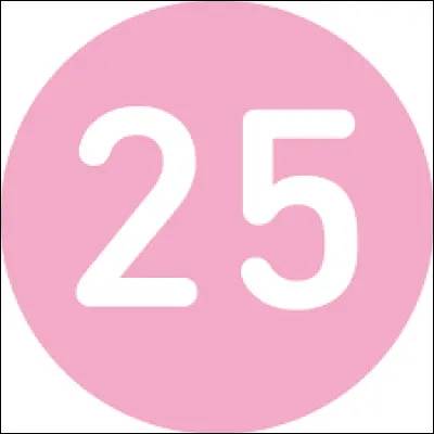 Quel nombre au carré donne "25" ?