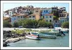 Etang lagunaire, en Languedoc Roussillon, il borde le magnifique village de Bages o l'on admire les barques de pcheurs au milieu des flamants roses :