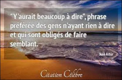 Quelle est ta phrase préférée ?