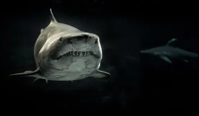 Et voici, pour conclure, un animal tout droit sorti du film « Les Dents de la mer » :