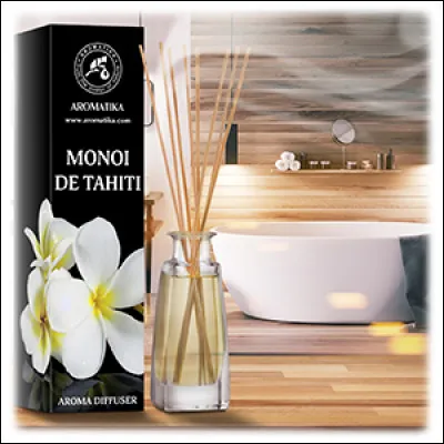 Pour obtenir l'huile bronzante appelée "Monoï", dans quelle huile les fleurs de tiaré doivent-elles macérer ?