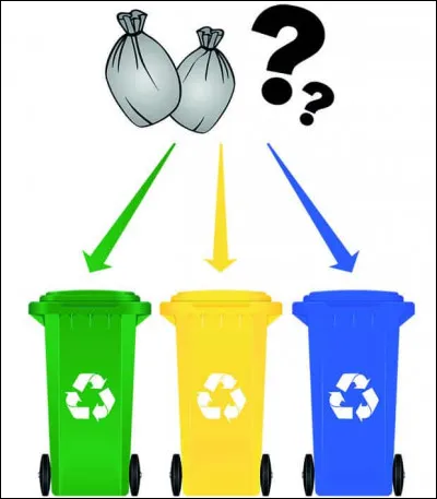 La présence de poubelles devait faciliter le ramassage des déchets par les services municipaux :