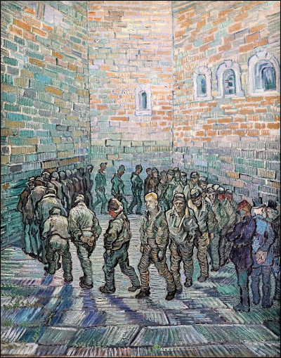 Quel peintre est l'auteur du tableau "La Ronde des prisonniers" ?