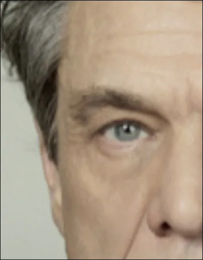 À quel chanteur appartient cette partie de visage ?