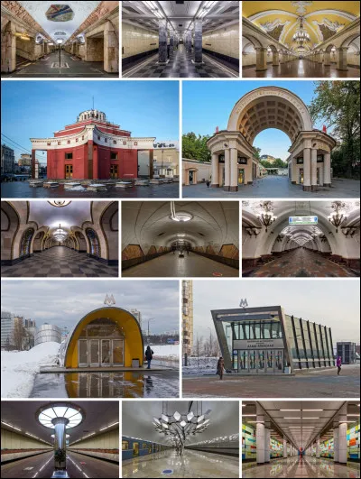 Combien de stations compte le métro de Moscou ?