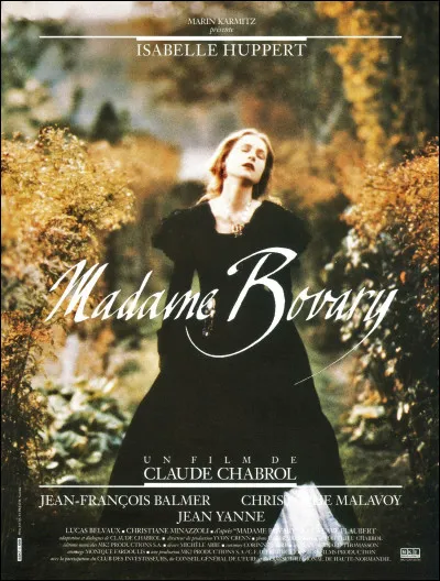 Qui a écrit le roman "Mme Bovary" au XIXe siècle ?