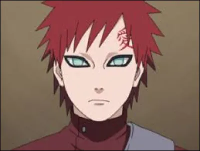 Qu'est-il marqué sur Gaara ?