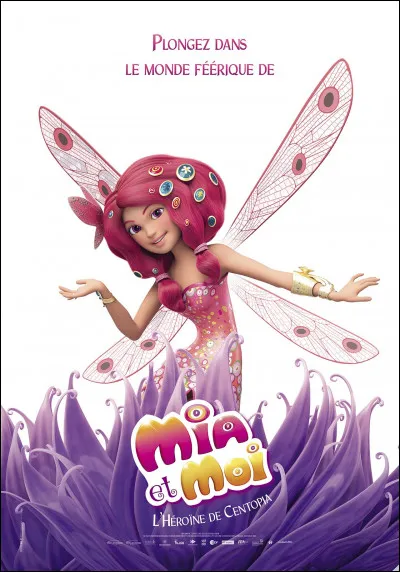 Dans l'animé "Mia et moi", grâce à quoi Mia a-t-elle le don de se transformer en elfe ?