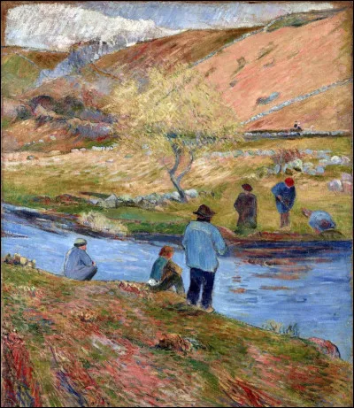Qui a peint "Les pêcheurs bretons" ?