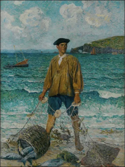 Qui a peint "Le pêcheur" ?