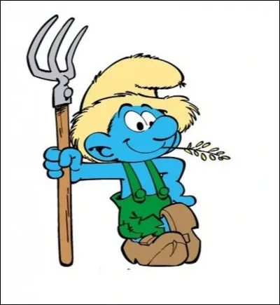 Voici le Schtroumpf paysan. Qui est le créateur de la BD ''Les Schtroumpfs'' ?