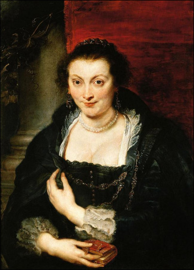 Quel peintre du XVIIe est l'auteur du tableau "Portrait d'Isabella Brandt" ?