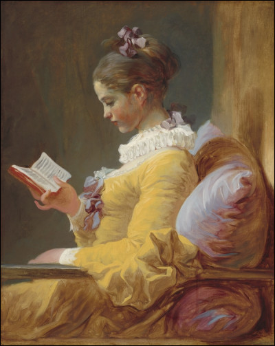 Quel peintre français du XVIIIe est l'auteur du tableau "La Liseuse" ?