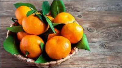 Les clémentines sont de couleur...