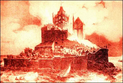 Merlin insiste pour récupérer un objet particulier alors qu'Ynys Trebes est en flamme. C'est...