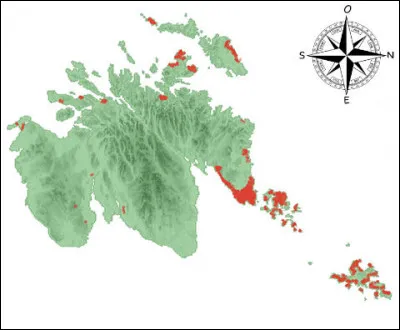 Éludons maintenant la question géographique : où les trouve-t-on ?
[Pardon, la carte a pris un coup de vent d'ouest, ça se voit, non ?]