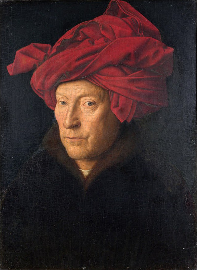 Quel peintre primitif flamand de la Renaissance a réalisé "L'Homme au turban rouge" ?