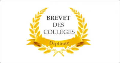 Vas-tu passer le brevet des collèges à la fin de l'année ?