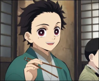 Quel est le prénom de ce garçon (le frère de Tanjiro) ?