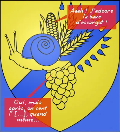 Voici un blason d'une rare sensualité, ne trouvez-vous pas ?