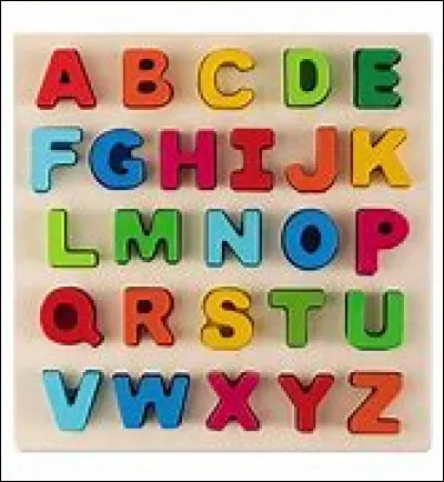 Combien y a-t-il de lettres dans l'alphabet ?