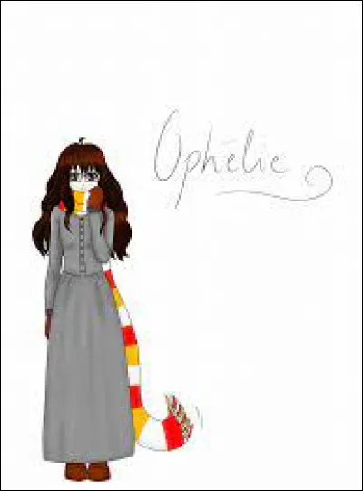 De qui Ophélie reçoit-elle des lettres de menaces ?