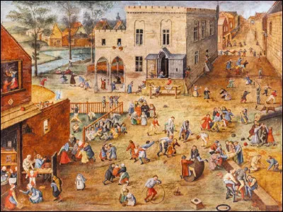 Quel peintre flamand est l'auteur de ce tableau intitulé ''Les Jeux denfants'' ?
