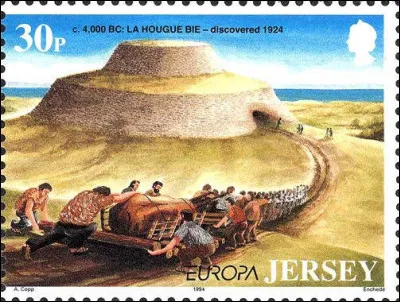 Jersey > Vers 4 000 avant notre ère, que font ces hommes ?