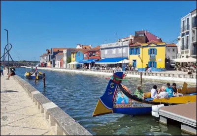 Ville côtière, Aveiro dispose d'un imposant clocher. Quel pays possède cette ville ?