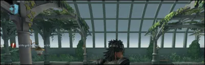 Quelle forme animale la statue de la fontaine du jardin int&eacute;rieur du manoir repr&eacute;sente-t-elle ?