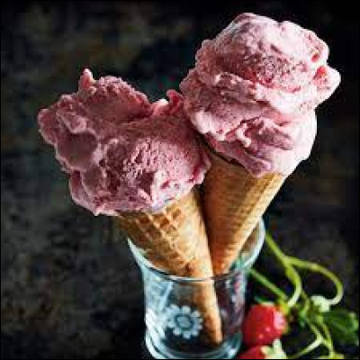 Que signifie ''ice cream'' en anglais ?